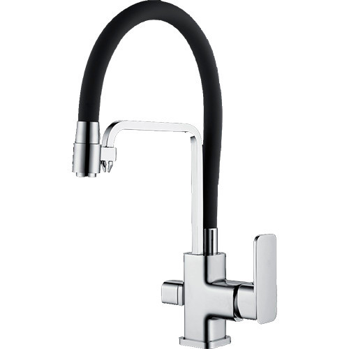 Смеситель для кухни с подключением к фильтру с питьевой водой GZ 12026C Ganzer
