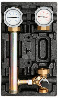 Насосная группа 1" MK с трехходовым смесителем Meibes правая