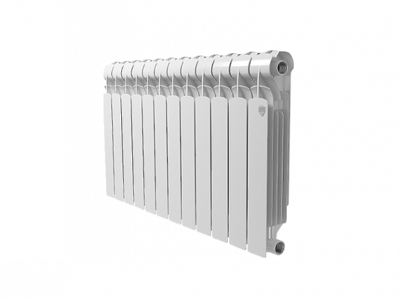 Радиатор биметаллический секционный Royal Thermo Indigo Super+ 500 12 секций, боковое подключение