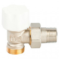 Вентиль под термоголовку угловой 1/2″хM 24x19 Luxor