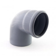 Отвод канализационный ф110 90° Политэк