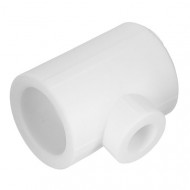 Тройник полипропиленовый переходный PPR ф40х25х40 Valfex