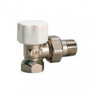 Вентиль под термоголовку угловой 1/2" Luxor