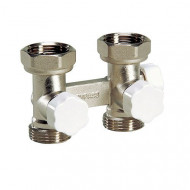 Блок для однотрубной системы 3/4″ЕК прямой Luxor