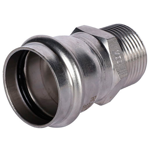 Пресс-переходник Rommer ф35х1" ВПр-Нр нержавеющая сталь Пресс-переходник Rommer ф35х1" ВПр-Нр нержавеющая сталь