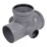 Крестовина угловая двухплоскостная Ostendorf HTEDLR Дн110x110x50x50 87° пятерник Крестовина угловая двухплоскостная Ostendorf HTEDLR Дн110x110x50x50 87° пятерник