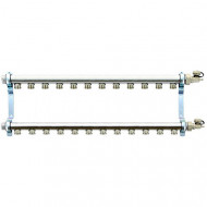 Коллектор для систем радиаторного отопления HLV на 12 контура Rehau