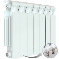 Радиатор биметаллический монолитный Rifar Monolit Ventil 350 7 секций, нижнее левое подключение Радиатор биметаллический монолитный Rifar Monolit Ventil 350 7 секций, нижнее левое подключение