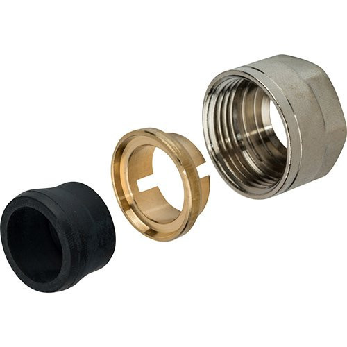 Резьбозажимное соединение для медных труб 15х3/4" Stout