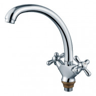 Смеситель двухвентильный для умывальника GZ 13021 Ganzer