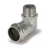 Пресс-угольник Zeissler ф28х3/4" ВПр-НР из нержавеющей стали