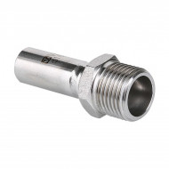 Вставка с наружной резьбой Valtec Inox 15 мм х 1/2"