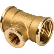 Тройник переходной Stout ВВ 3/4"х1/2"х3/4"