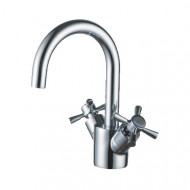 Смеситель двухвентильный для умывальника GZ 14011 Ganzer