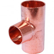 Тройник медный переходной под пайку 18х15х18 Hailiang