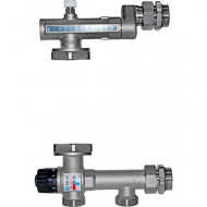Насосно-смесительный узел с термостатическим клапаном 20-55°C, без насоса Stout Насосно-смесительный узел с термостатическим клапаном 20-55°C, без насоса Stout