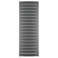 Радиатор биметаллический секционный CONVEX VR 500 18 секций, нижнее подключение, титан RIFAR