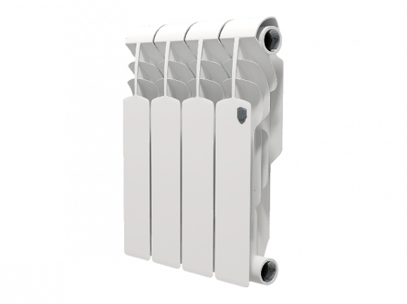 Радиатор биметаллический секционный Royal Thermo Vittoria 350 4 секции, боковое подключение