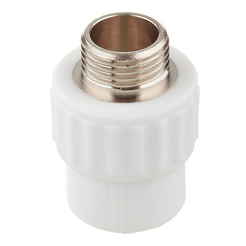 Муфта комбинированная PPR ф20х1/2" НР Valfex