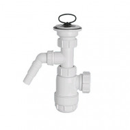 Сифон бутылочный 1 1/4"х32мм MRW240WM McAlpine