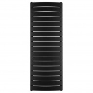 Радиатор биметаллический секционный CONVEX VR 500 18 секций, нижнее подключение, антрацит RIFAR