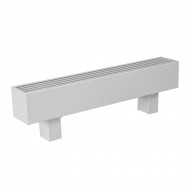 Конвектор универсальный водяной Элегант Мини 180х130х500 с 3 медно-алюминиевыми теплообменниками, белый КЗТО