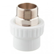 Муфта комбинированная под ключ PPR ф40х1 1/4" НР Valfex