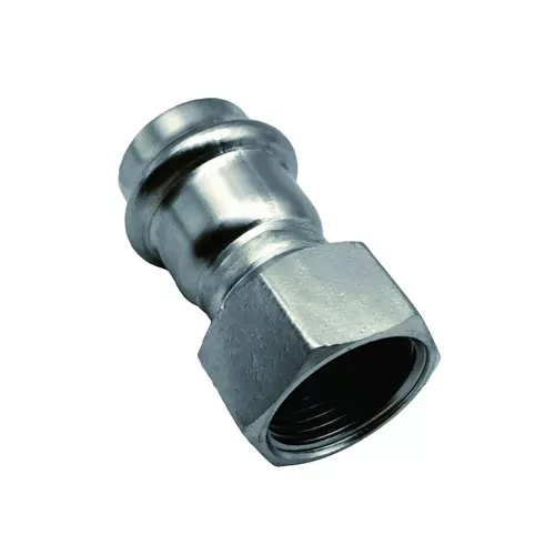 Пресс-соединитель ВР ф22х3/4" Ver-Pro нержавеющая сталь