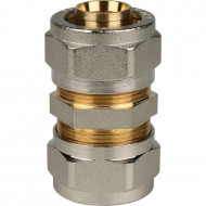 Муфта соединительная 32х32 для металлопластиковых труб, STOUT