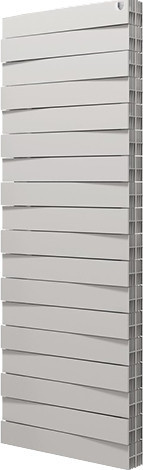 Радиатор биметаллический секционный Royal Thermo PianoForte Tower 500 Bianco Traffico 18 секций, боковое подключение Радиатор биметаллический секционный Royal Thermo PianoForte Tower 500 Bianco Traffico 18 секций, боковое подключение