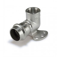 Пресс-водорозетка Zeissler ф22х1/2" ВПр-ВР из нержавеющей стали