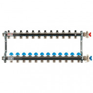 Коллектор распределительный HKV на 12 контура Rehau Коллектор распределительный HKV на 12 контура Rehau
