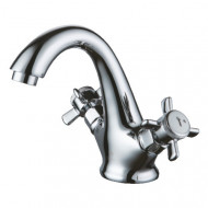 Смеситель двухвентильный для умывальника GZ 15011 Ganzer