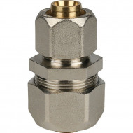 Муфта соединительная переходная 32х26 для металлопластиковых труб,  STOUT