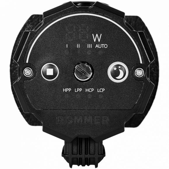 Насос циркуляционный частотный PROFI EVO 25/40-130 с гайками и теплоизоляцией ROMMER