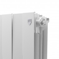 Радиатор биметаллический секционный Royal Thermo PianoForte Bianco Traffico 300 6 секций, боковое подключение Радиатор биметаллический секционный Royal Thermo PianoForte Bianco Traffico 300 6 секций, боковое подключение