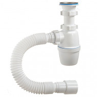 Сифон 1 1/2" с гибкой трубкой ORIO