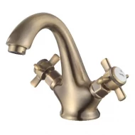 Смеситель двухвентильный для умывальника GZ 15011D Ganzer