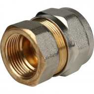 Муфта  с внутренней резьбой 26х3/4 для металлопластиковых труб, STOUT