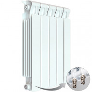 Радиатор биметаллический монолитный Rifar Monolit Ventil 500 5 секций, нижнее левое подключение