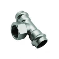 Пресс-тройник ВР ф18х1/2" Ver-Pro нержавеющая сталь