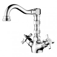 Смеситель двухвентильный для умывальника GZ 15013 Ganzer