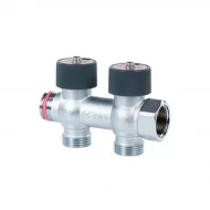 Распределительный коллектор 2 отвода G 3/4" Rehau