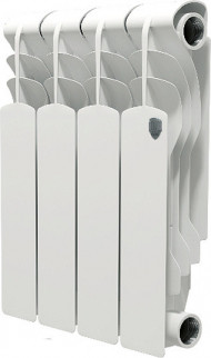 Радиатор биметаллический секционный Royal Thermo Revolution Bimetall 350 4 секции, боковое подключение Радиатор биметаллический секционный Royal Thermo Revolution Bimetall 350 4 секции, боковое подключение