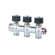 Распределительный коллектор 3 отвода G 3/4" Rehau