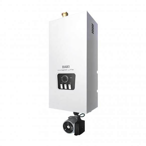 Котёл электрический настенный Baxi Ampera Lite 9, мощность 9 кВт, одноконтурный Котёл электрический настенный Baxi Ampera Lite 9, мощность 9 кВт, одноконтурный