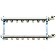 Коллектор для систем радиаторного отопления HLV на 8 контура Rehau