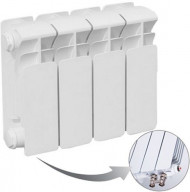 Радиатор биметаллический секционный Rifar Base Ventil 200 4 секции, нижнее левое подключение Радиатор биметаллический секционный Rifar Base Ventil 200 4 секции, нижнее левое подключение