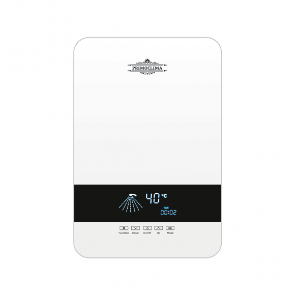 Электрический проточный водонагреватель PRIMOCLIMA AQUA 10.0 кВт/380В, белый