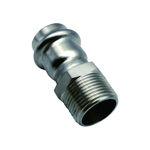 Пресс-соединитель НР ф22х1/2" Ver-Pro нержавеющая сталь